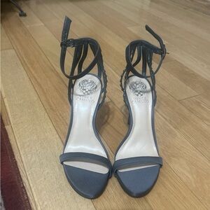 Nordstrom Vince Camuto Dark Gray Heeled Sandals